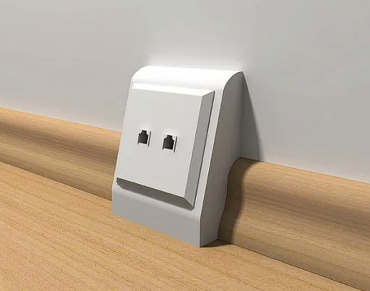 Мультибокс для установки розеток на плинтус Arbiton INDO LM-70