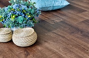 ПВХ Плитка Alpine floor Real Wood Дуб Мокка Синхронное тиснение ECO 2-2